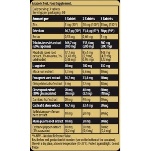 Black Line Anabolic Test 90 таблетки | Kevin Levrone