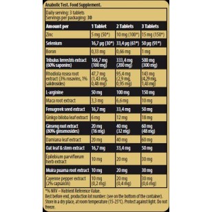 Black Line Anabolic Test 90 таблетки | Kevin Levrone