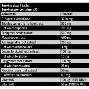 Gold Test Pak 30 пакета | Kevin Levrone