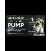 Anabolic On Stage Pump | Stim-Free Pre-Workout Formula - Манго с лимон 12.5 г | Kevin Levrone
