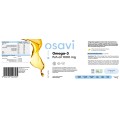Omega 3 Fish Oil Lemon Flavor 1000 мг 120 гел-капсули | Osavi