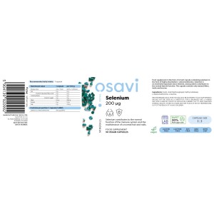 Selenium 200 мкг 90 капсули | Osavi