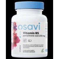 Vitamin B5 Pantothenic Acid 200 мг 90 капсули | Osavi