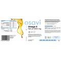 Omega 3 Fish Oil Lemon Flavor 1000 мг 60 гел-капсули | Osavi