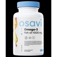 Omega 3 Fish Oil Lemon Flavor 1000 мг 60 гел-капсули | Osavi