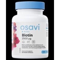 Biotin 2500 мкг 120 капсули | Osavi