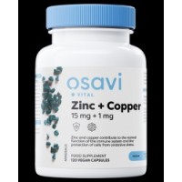Zinc + Copper 120 капсули | Osavi