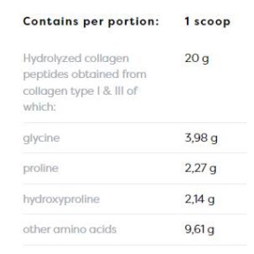 Collagen Hydrolyzed Peptides Type I & III 300 гр | Osavi
