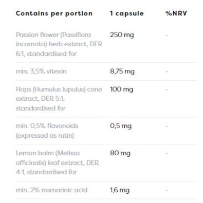 Herbal Sleep Support 60 капсули | Osavi