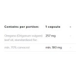 Oregano Oil 257 мг 70% Carvacrol 60 капсули | Osavi