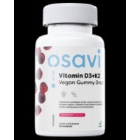 Vegan Gummy Drops Vitamin D3 400 IU + K2 75 мкг 60 бонбона | Osavi