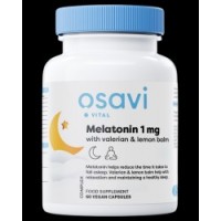 Melatonin with Valerian & Lemon Balm 60 капсули | Osavi