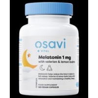 Melatonin with Valerian & Lemon Balm 120 капсули | Osavi