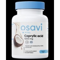 Caprylic Acid 1200 мг 60 гел-капсули | Osavi Caprylic Acid 1200 мг 60 гел-капсули | Osavi