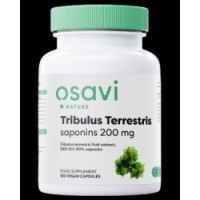 Tribulus Terrestris 90% 200 mg Saponins 120 капсули | Osavi