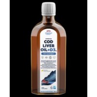 Liquid Norwegian Cod Liver Oil + D3 Lemon Flavored 250 мл | Osavi