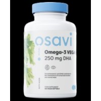 Vegan Omega-3 DHA 250 мг 120 гел-капсули | Osavi