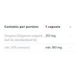 Oregano Oil 257 мг 70% Carvacrol 120 капсули | Osavi
