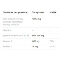 Primrose Oil with Vitamin A & E 1800 мг 60 гел-капсули | Osavi