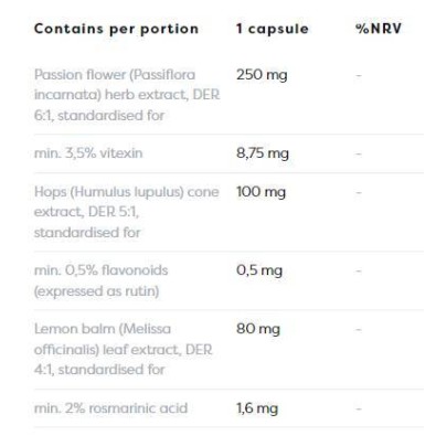 Herbal Sleep Support 120 капсули | Osavi