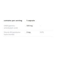 GABA 500 мг + Vitamin B6 120 капсули | Osavi