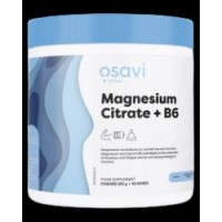 Magnesium Citrate + B6 Powder 250 гр | Osavi
