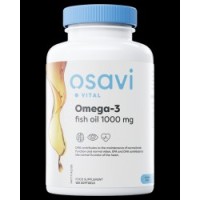 Omega 3 Fish Oil Molecularly Distilled 1000 мг 120 гел-капсули | Osavi