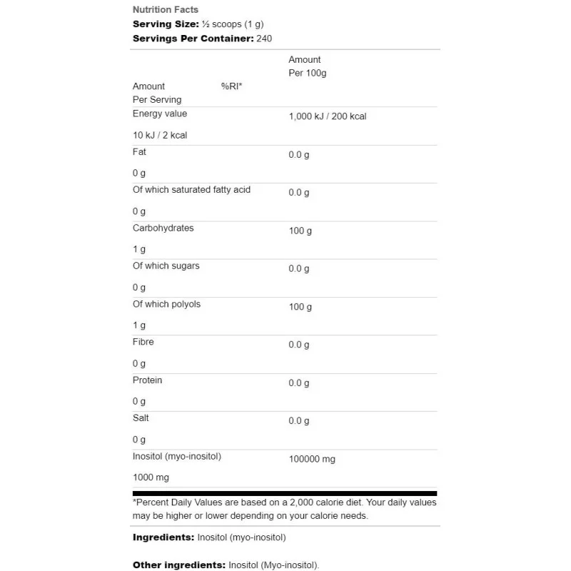 Inositol Powder 240 гр | Osavi Inositol Powder 240 гр | Osavi