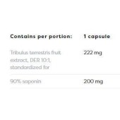Tribulus Terrestris 90% 200 mg Saponins 180 капсули | Osavi