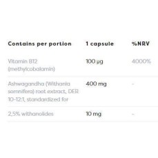 Ashwagandha Extra 400 мг 180 капсули | Osavi