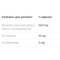 Rhodiola 500 мг 60 капсули | Osavi