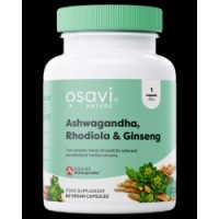 Ashwagandha + Rhodiola & Ginseng 60 капсули | Osavi