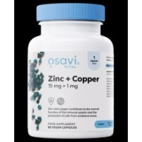 Zinc + Copper 60 капсули | Osavi