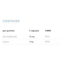 Zinc + Copper 60 капсули | Osavi