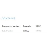 Biotin 2500 мкг 180 капсули | Osavi