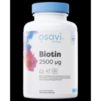 Biotin 2500 мкг 180 капсули | Osavi