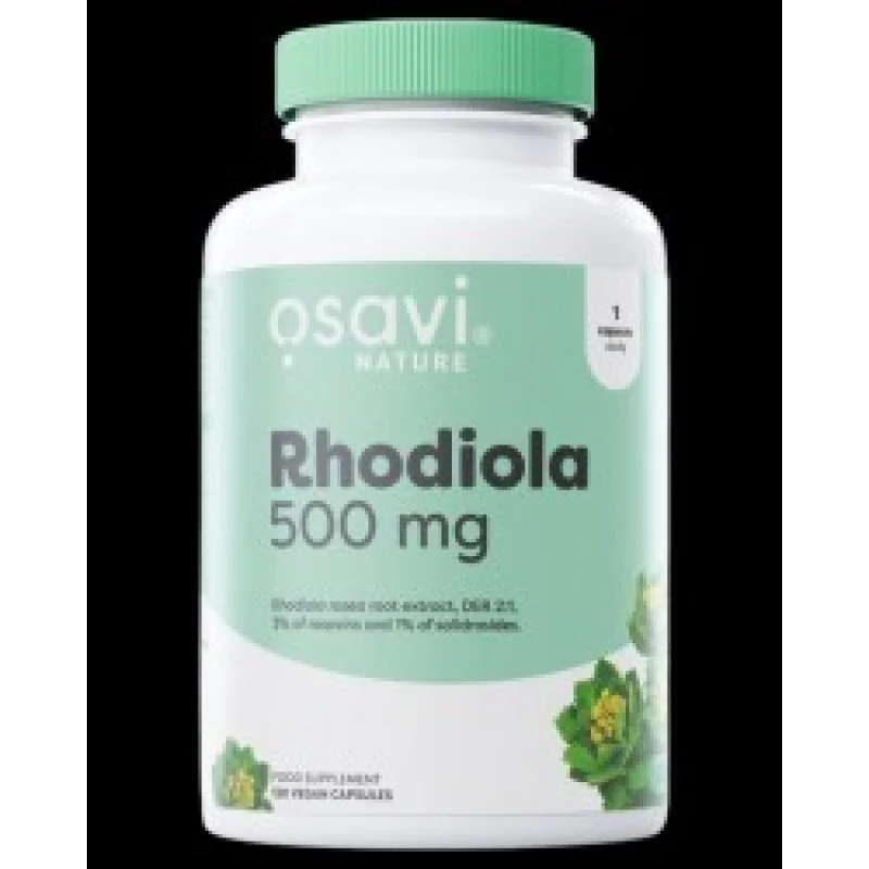 Rhodiola 500 мг 120 капсули | Osavi Rhodiola 500 мг 120 капсули | Osavi