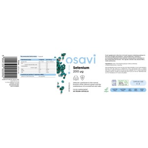 Selenium 200 мкг 120 капсули | Osavi