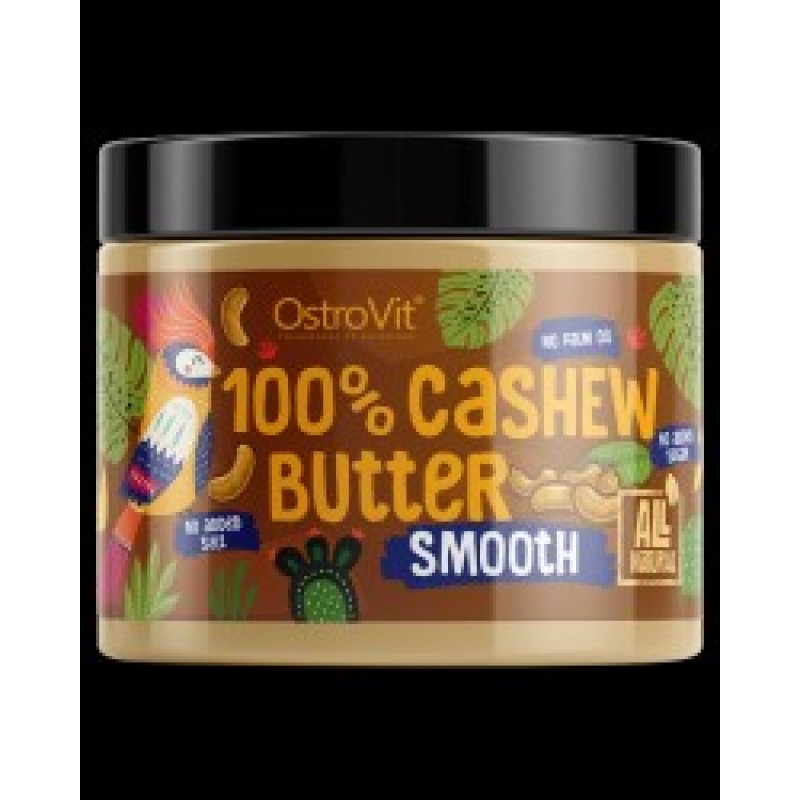 100% Cashew Butter Smooth 500 гр | OstroVit