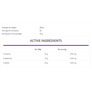 BCAA 2:1:1 Instant Powder 200 гр | OstroVit