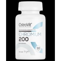Chromium 200 мкг 30 таблетки | OstroVit Chromium 200 мкг 30 таблетки | OstroVit