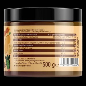 Chocolate Peanut Butter with Hazelnut in Caramel Crunchy 500 гр | OstroVit