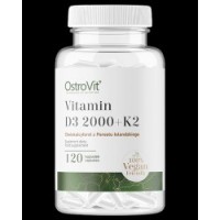 Vitamin D3 2000 + K2 50 мкг 120 капсули | OstroVit