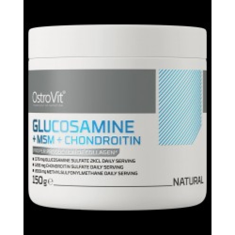 Glucosamine + MSM + Chondroitin Powder 150 гр | OstroVit