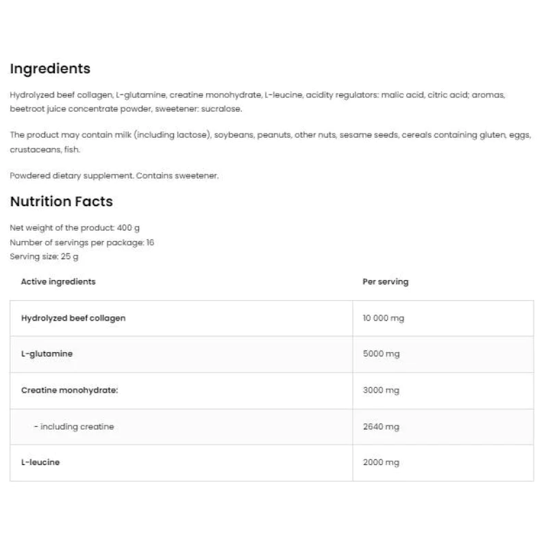 Daily Stack Muscle Mass Complex 400 гр | OstroVit Daily Stack Muscle Mass Complex 400 гр | OstroVit