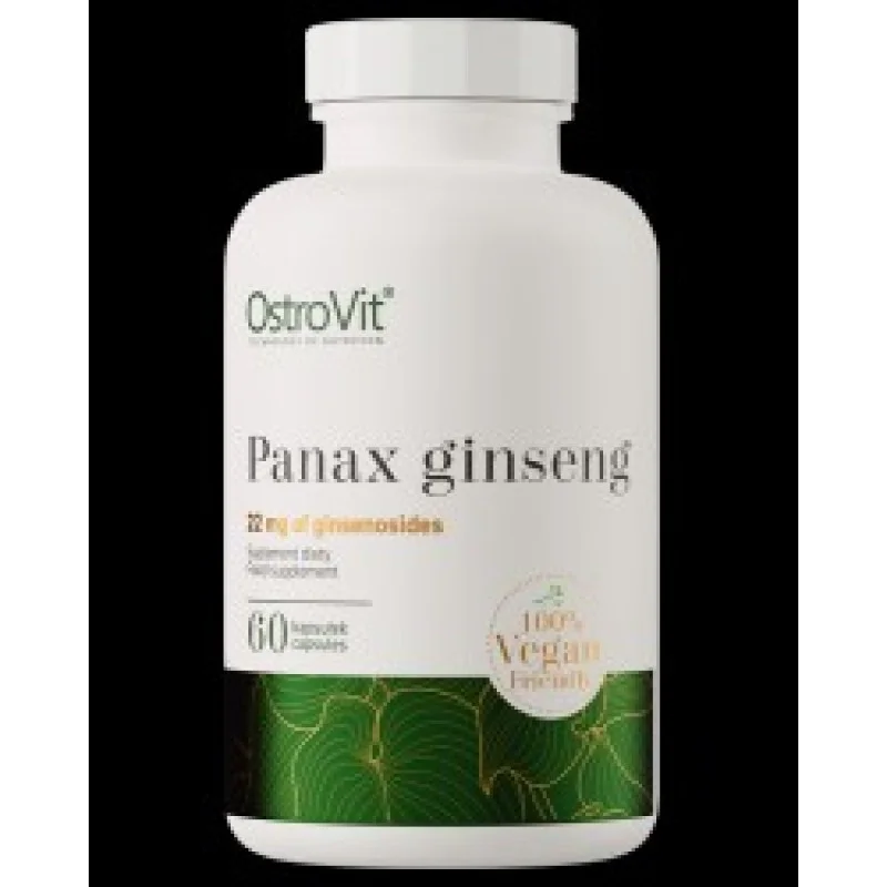 Panax Ginseng 110 мг 60 капсули | OstroVit Panax Ginseng 110 мг 60 капсули | OstroVit