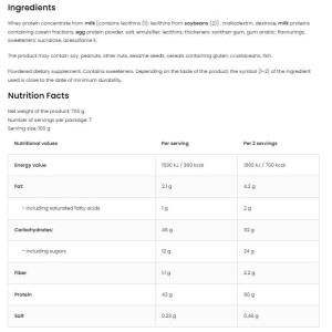 Mass Bulk - Ванилия 700 гр | OstroVit