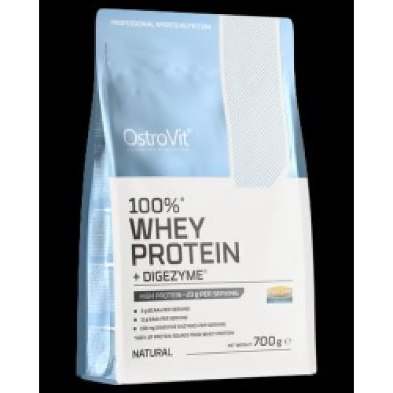 100% Whey Protein + Digezyme 700 гр | OstroVit 100% Whey Protein + Digezyme 700 гр | OstroVit