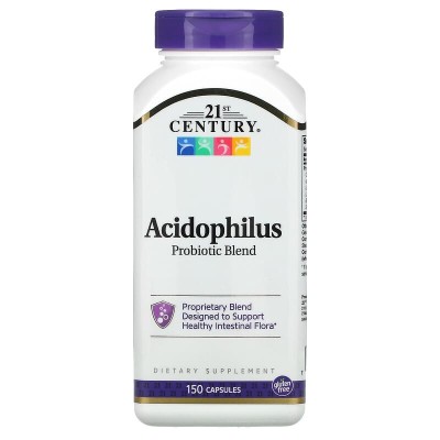 Acidophilus Probiotic Blend 150 капсули | 21st Century