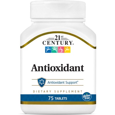 Antioxidant 75 таблетки | 21st Century Antioxidant 75 таблетки | 21st CenturyЗа успешна борба със свободните форми на кислород
Усилва имунния отговор на неблагоприятните външни фактори
Бори се с бактериите, инфекциите, вирусите
Защитава клетк Antioxidant 75 таблетки | 21st Century За успешна борба със свободните форми на кислород Усилва имунния отговор на неблагоприятните външни фактори Бори се с бактериите, инфекциите, вирусите Защитава к Antioxidant 75 таблетки | 21st Century За успешна борб